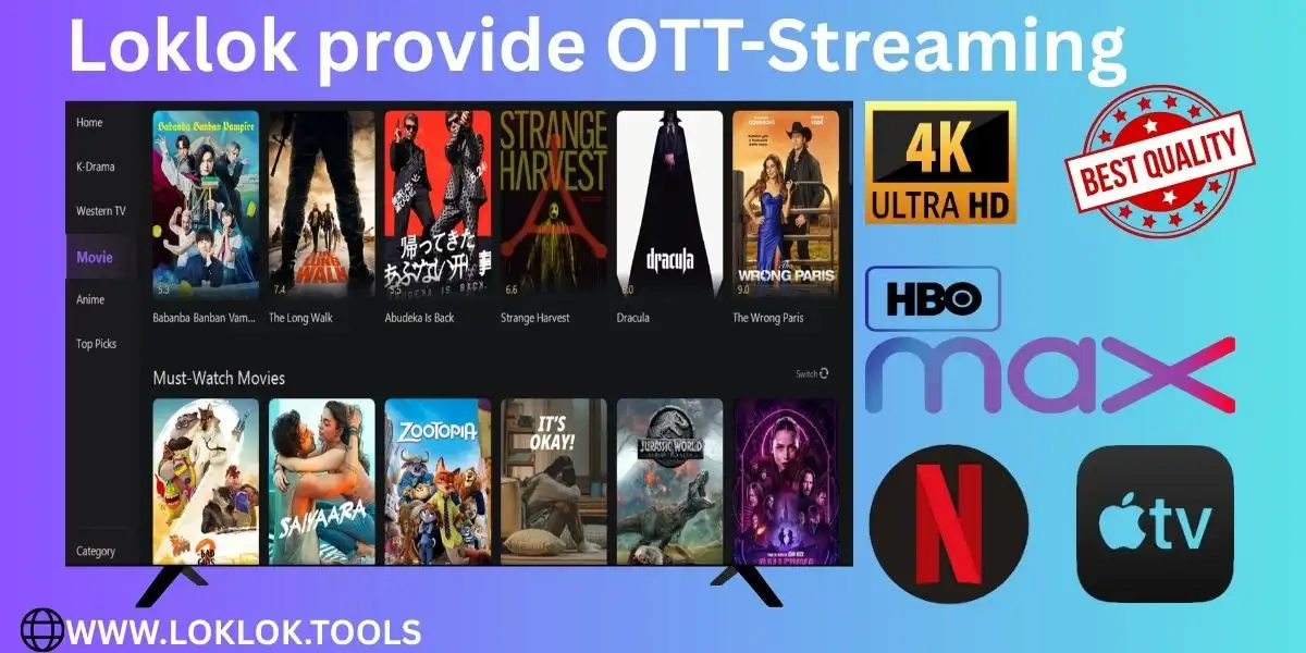Why does Loklok provide OTT-Streaming?